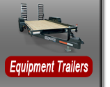Heavy duty equipment trailers and dump trailers